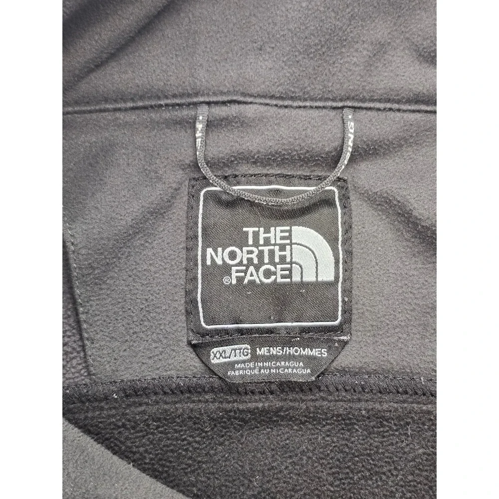 The North Face Apex Bionic Softshell Jacket Black Grey Mens XXL